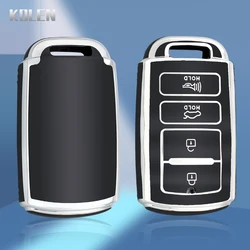 Fashion TPU Car Remote Key Case Cover Shell Fob For KIA K7 K-04 Series Cadenza K9 Sorento K900 Protector Keyless Bag Accessories
