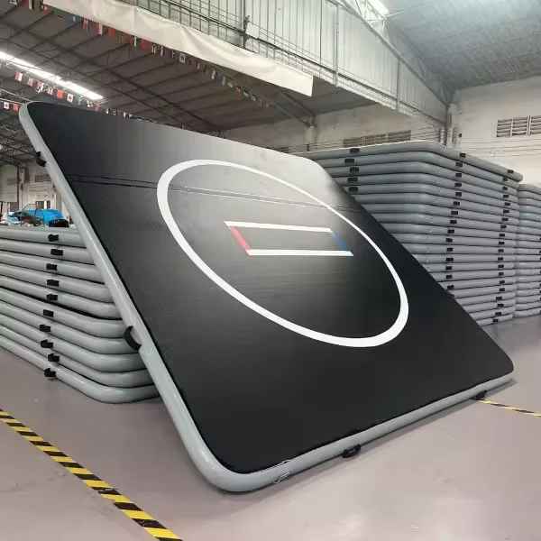 

Надувной борцовский мат 10x10 футов, портативный ПВХ-мат для джиу-джитсу, боевых искусств и фитнес-тренировок