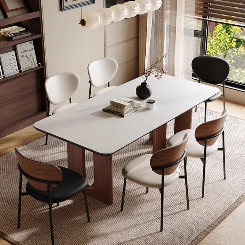 

Modern Unique Table Exquisite Glamour Trendy Versatile Dining Table European Classic Tavolo Di Pranzo Dining Room Furniture