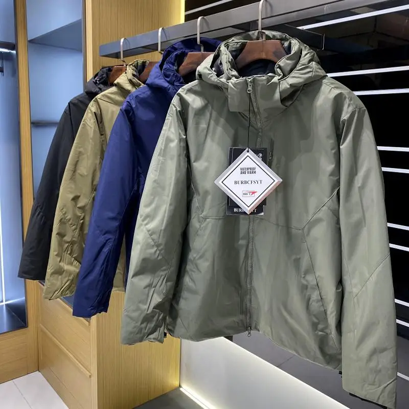 ملابس عمل شتوية جديدة للرجال في الهواء الطلق من القطن Jaet مقاومة للرياح ومقاومة للماء سلسلة جبلية قابلة للتناسب مع سحاب...