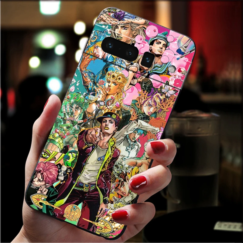 

jojo's bizarre adventure Jotaro Jolyne Funda Phone Case For Google Pixel 10 9 Pro XL 9A 8 7 6 Pro Pixel 8A 7A 6A Pixel 8 7 6 5