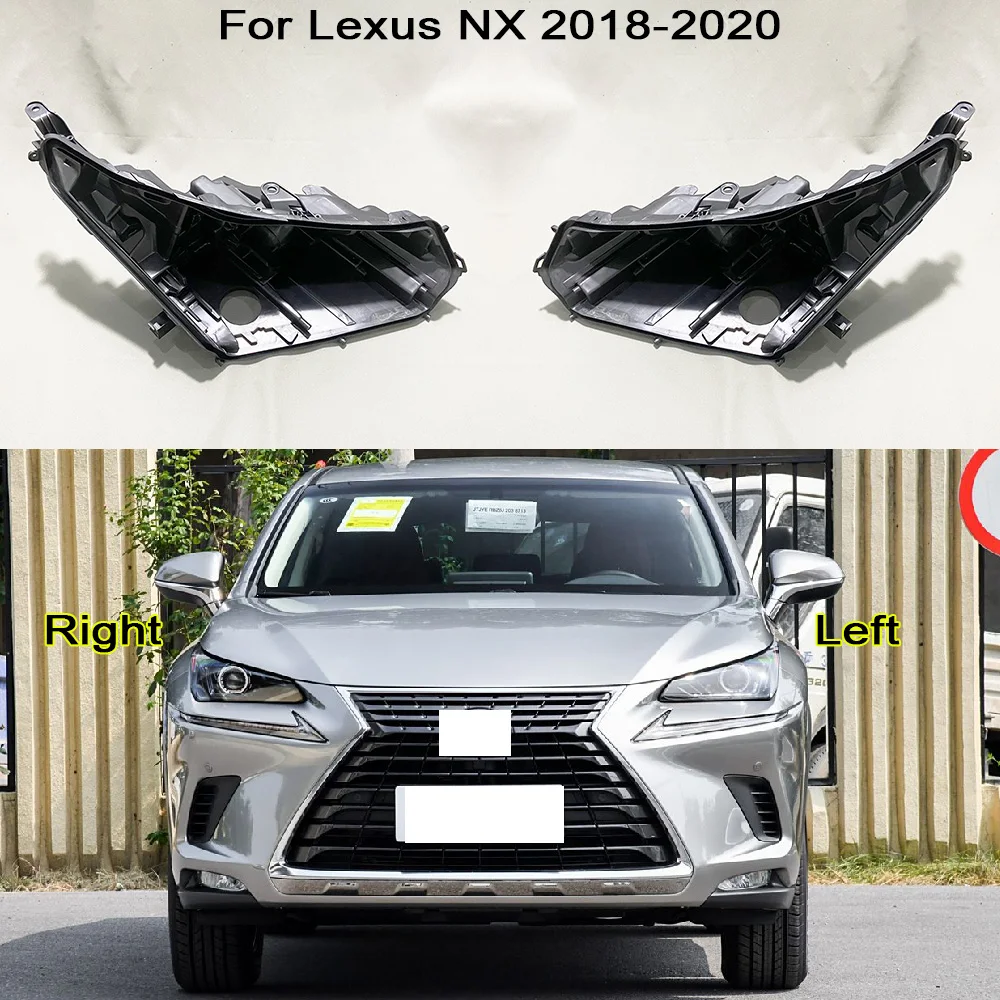 

Headlight Base Black Rear Shell For Lexus NX NX200/300 2018-2020 eadlamp House Car Rear Base Front Auto Headlight Back House