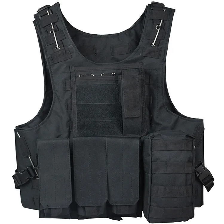 Customized Adjustable 1000d Nylon Plate Carrier Chalecos Tactico Training Weight Tactical Vest