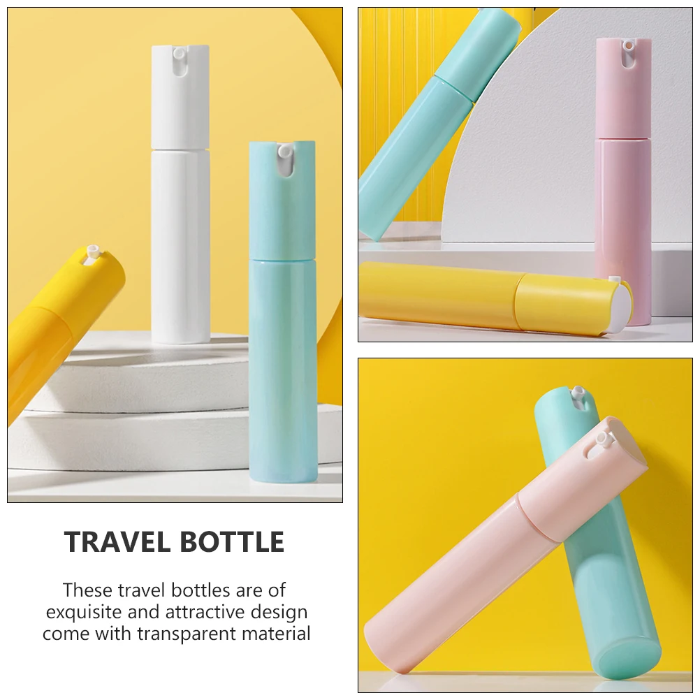 

4Pcs Travel Lotion Containers Simple Structure Durable Quality Exquisite Design Convenient Carry Around Travel Bottle