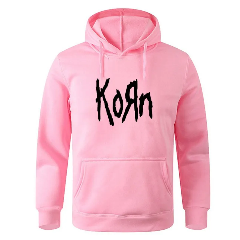 Korn Men\'s and Women\'s Hooded Sweatshirts, Music Streetwear, Concerts, Rock Bands, World Tours, Vintage, Metal, Gothic, Hip Hop