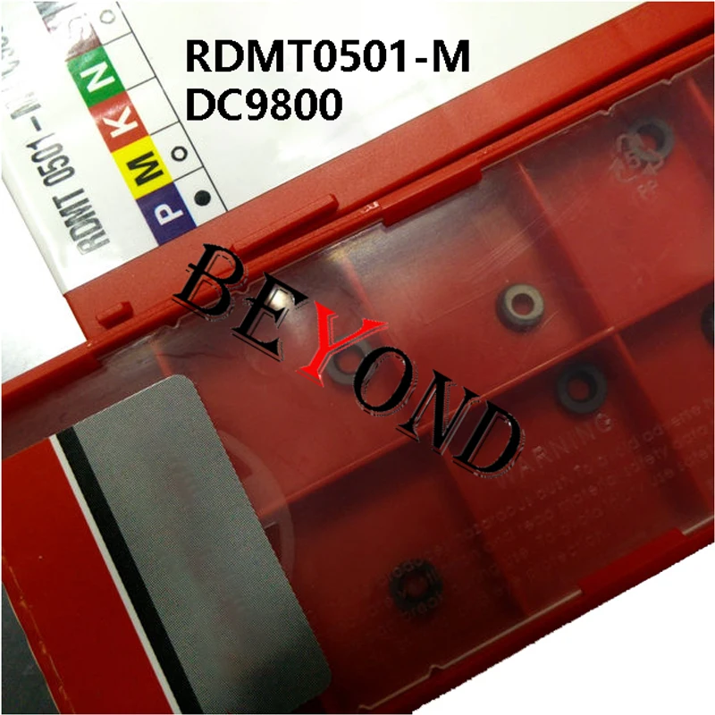 Original RDMT0501 RDMT0702 DC9800 RDMX0501-M TT8020 RDMX0702-M TT9030 CNC Carbide Inserts Lathe Cutter Turning Tool RDMX RDMT