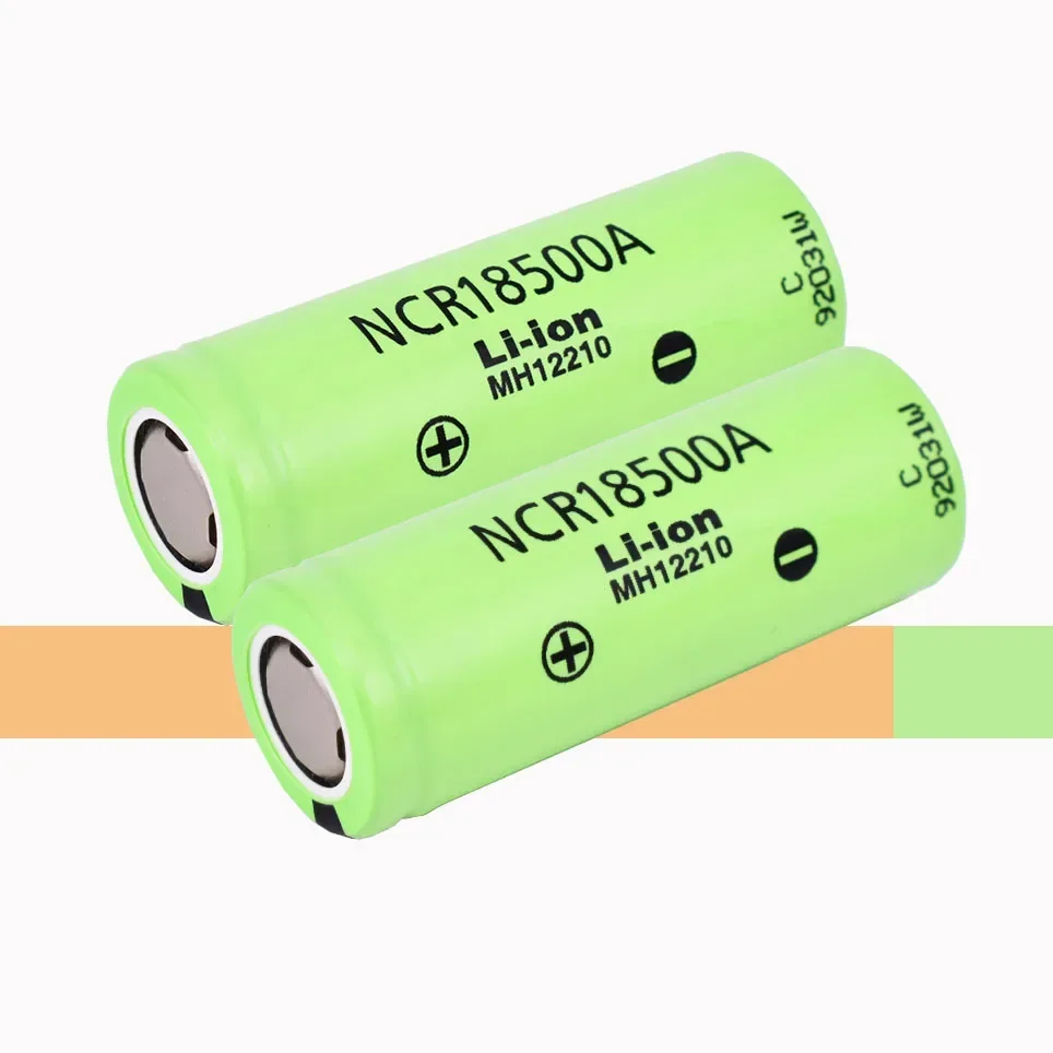 New high quality 18500a 3.7V 18500 2040mAh 100% Original For Panasonic NCR18500A 3.6V battery for Toy Torch Flashlight ect