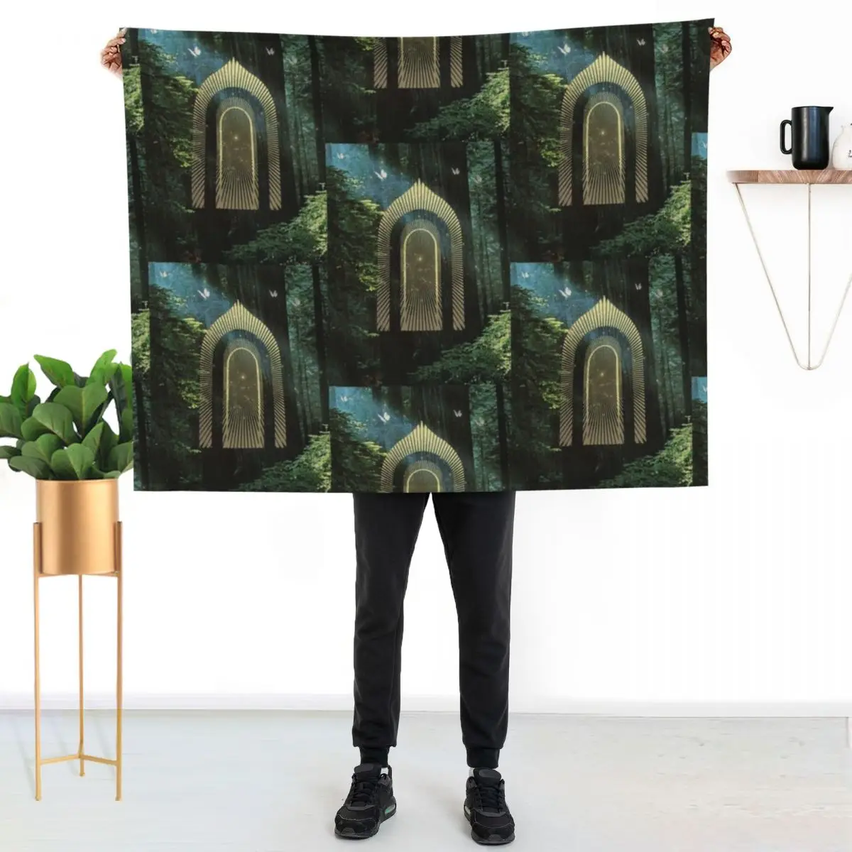 Greta van fleet design Tapestry Throw Blanket Anti Shedding Soft Fuzzy Blanket for Home