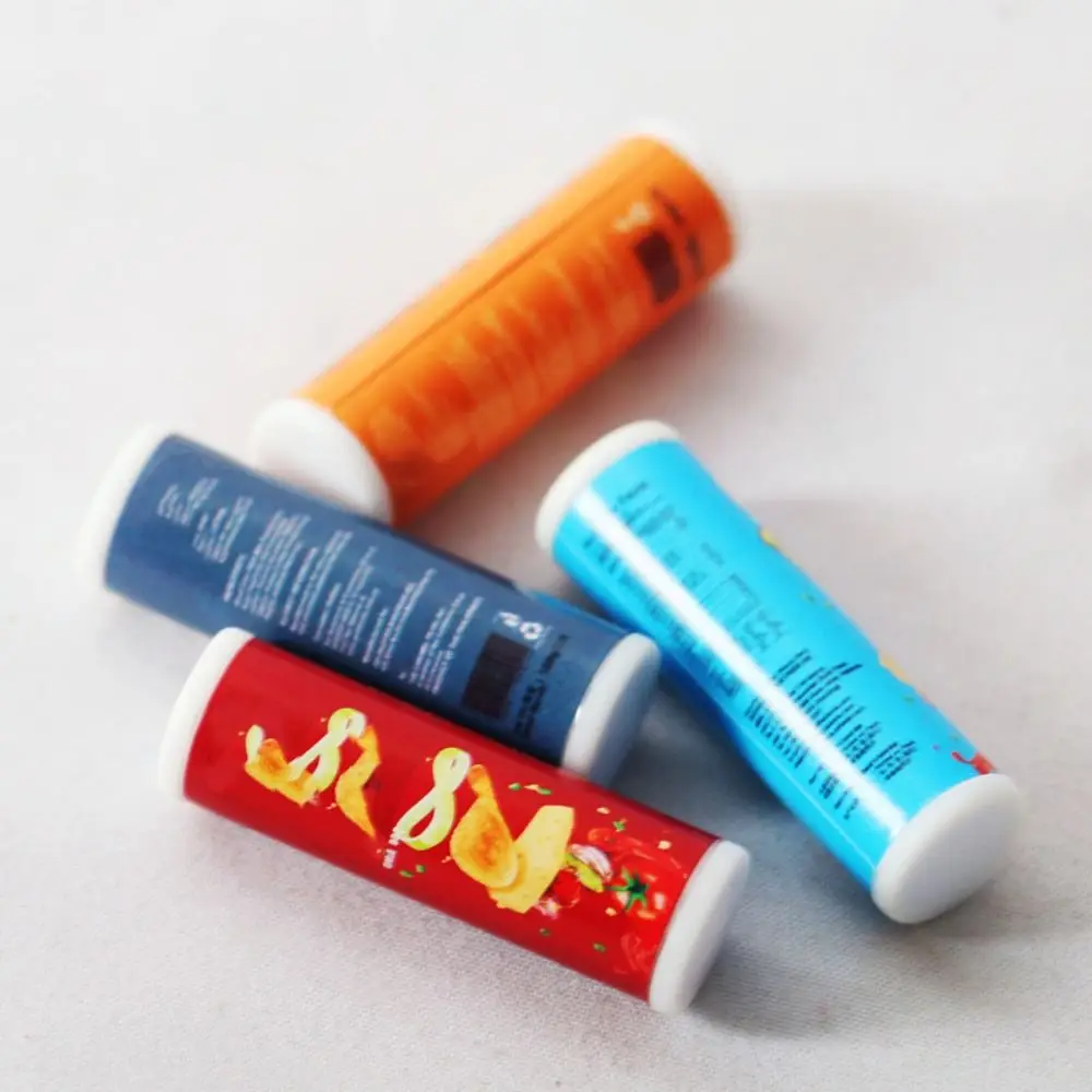 Maison de poupée Miniature 1:12, bouteilles de pommes de terre, modèle en plastique, Simulation délicate, accessoires alimentaires colorés, 4 pièces/ensemble