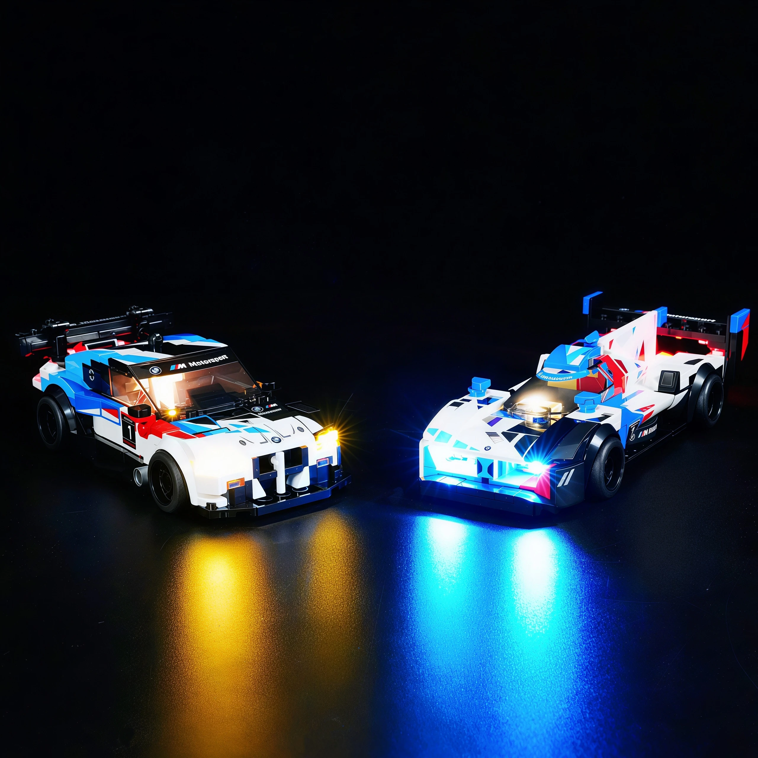 MAXCXT LED Light For LEGO 76922 M4 GT3&M Hybrid V8 Race Cars DIY Decorative Lamp Not Include Lego Building Blocks Set view 2