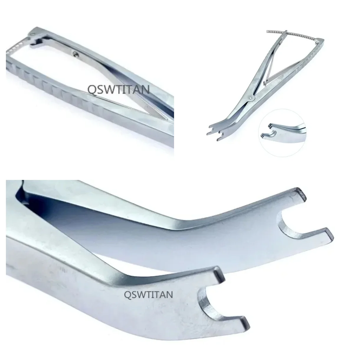 Spinal Orthopedic Surgery Instrument: 260mm Stainless Steel Distractor Clamp & Bone Forceps