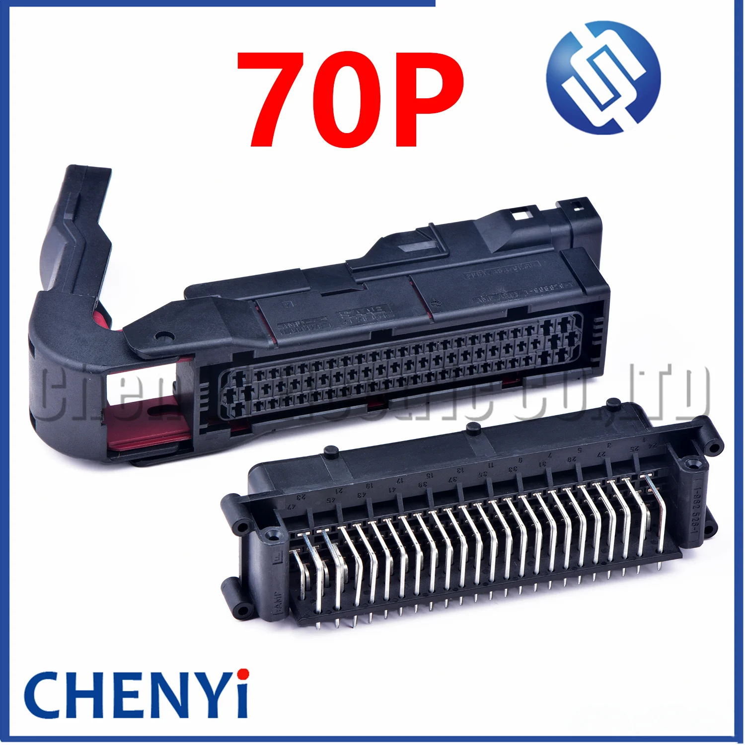 70 Pin Auto Connector Excavator EC210 hydraulic pump 290B engine computer board plug 1-968879-1 1-968878-1 4176616 1-962526-1