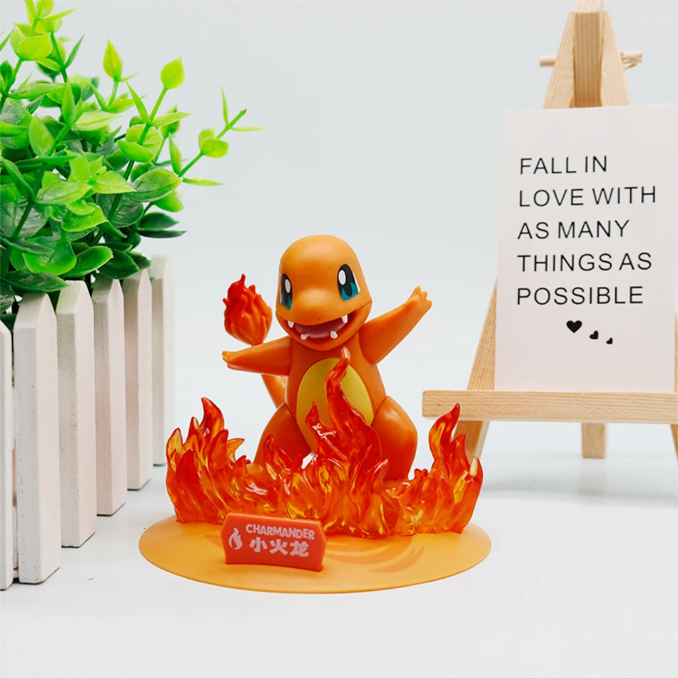 البوكيمون سلسلة صندوق أعمى بيكاتشو Mewtwo شخصيات كرتونية الحلي الدمى Gardevoir Sylveon نموذج المشجعين سطح المكتب سيارة هدية الكريسماس