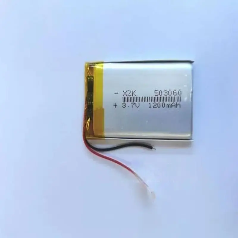 Factory Direct 503060 Polymer Lithium Battery 1000mAh-3.7V for Smart Wearables, Bluetooth Speakers, and Medical Devices