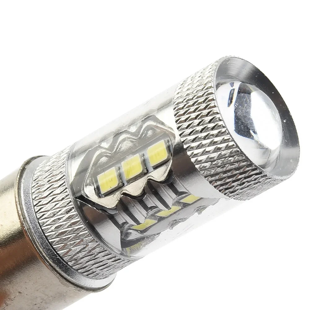 Fog Light Light Bulb 6000-6500K 80W Accessories BA20D H6 DC 12-24V DRL Bulb LED Headlight Motorcycle Bike Moped