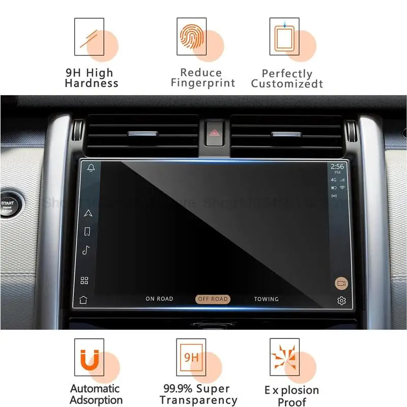 Tempered glass Screen Protector For Jaguar F-PACE 2021 11.4 Inch Car GPS Navigation Center Touch Display anti-scratch