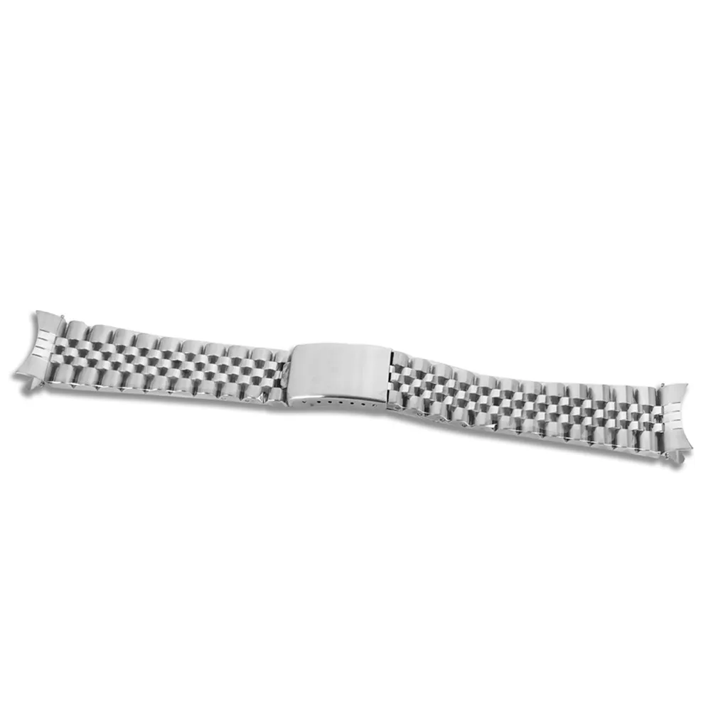 20MM Watch Band Stainless Steel Strap for Vintage Watch Case Watchband Bracelet Wristband Modified Parts