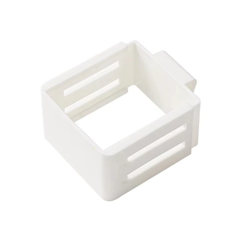 

Extendable and Compact Hanging Box Free Adjustment Buckle Type Refrigerator Side Door Snack Package Storage Small Hanging Basket