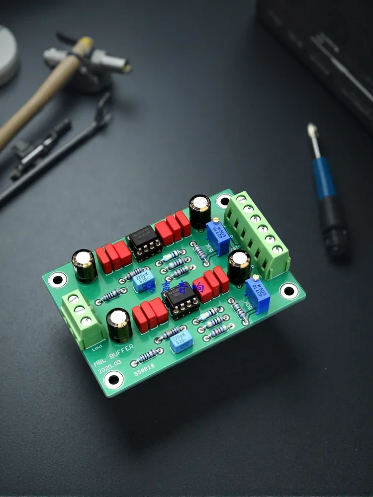 HiFi MBL6010D 프리앰프 보드 스테레오 슈퍼 버퍼 보드 썸네일 5
