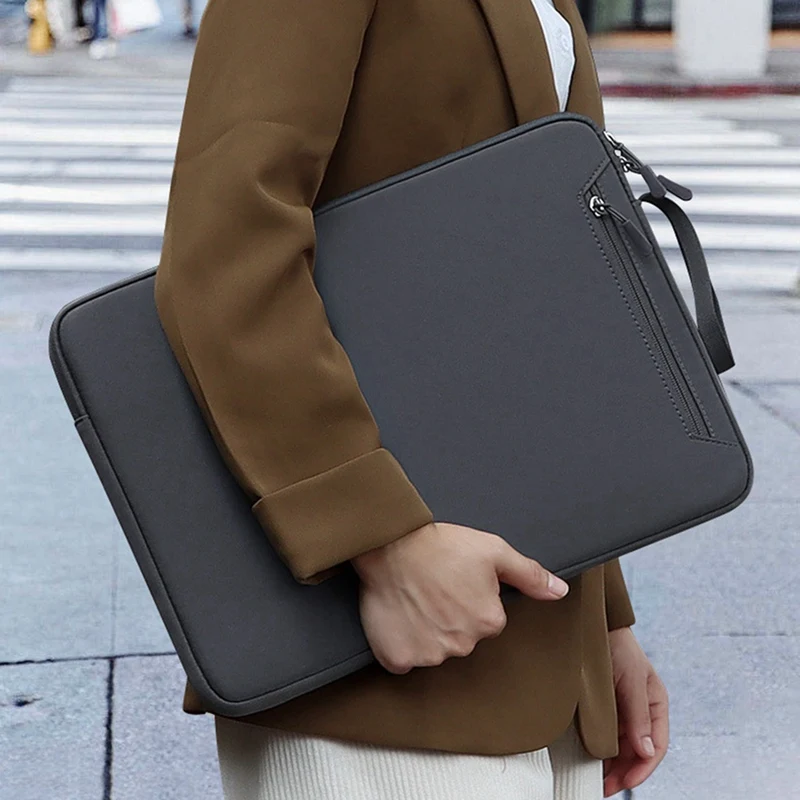 حقيبة كمبيوتر محمول حقيبة داخلية حافظة واقية للكمبيوتر اللوحي حقيبة تخزين 14.1-15.4 بوصة حجم عالمي (لماك الجديدة 16 بوصة)