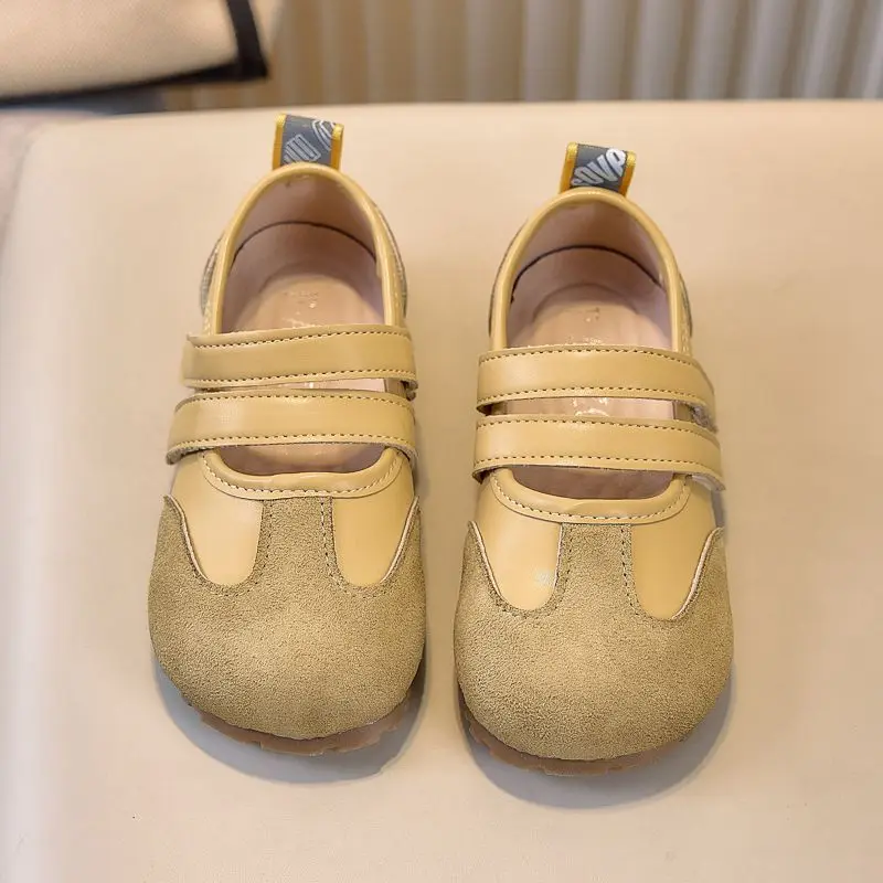 

2026 Spring Autumn New Girls Boys Middle Kids Sneakers Casual Running Slip-On Shoes