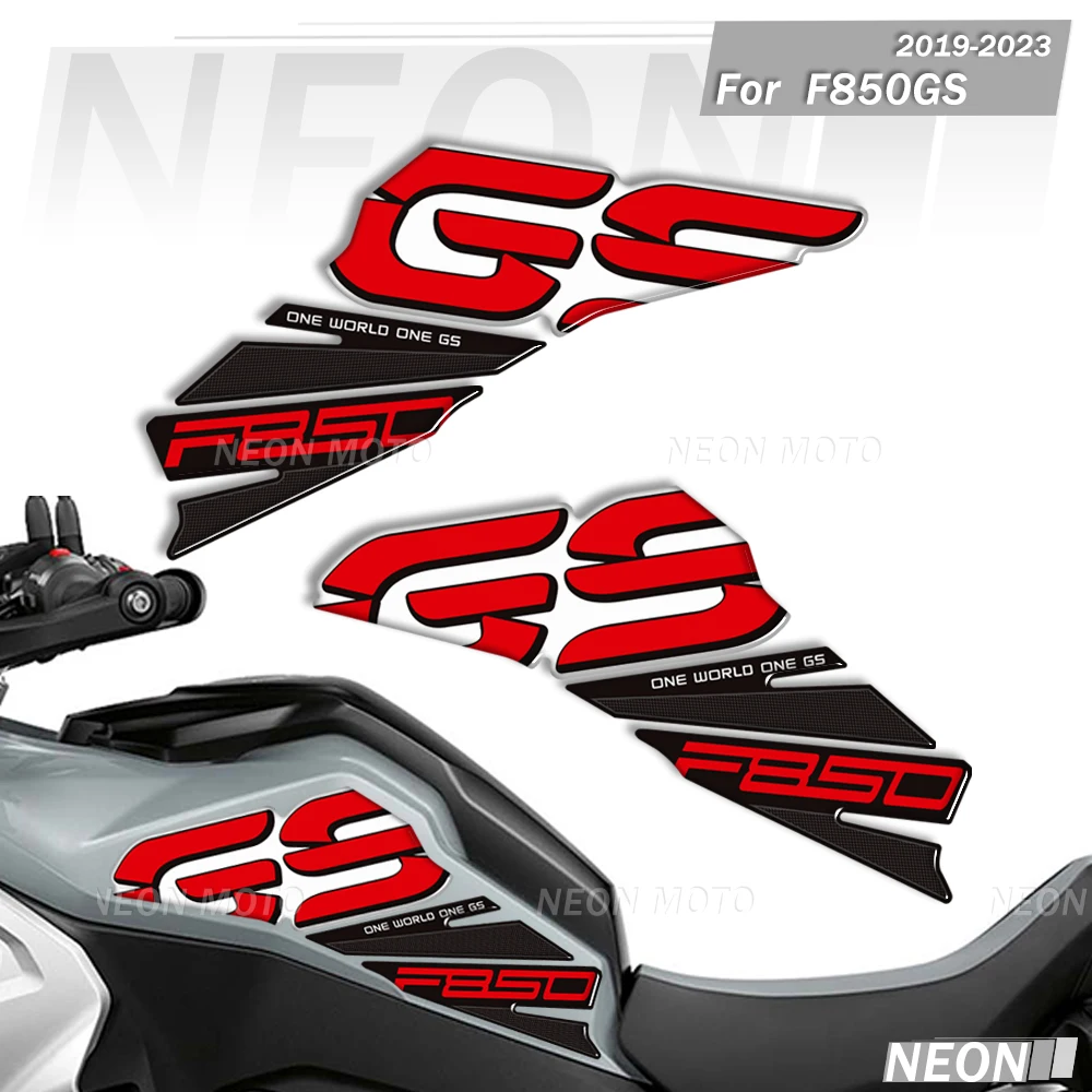 

Motorcycle 3D Gel Tank pad Protector Stickers Paint Protection Decals For F850GS F 850 GS 40 GS 2019 2020 2021 2022 2023 ﻿
