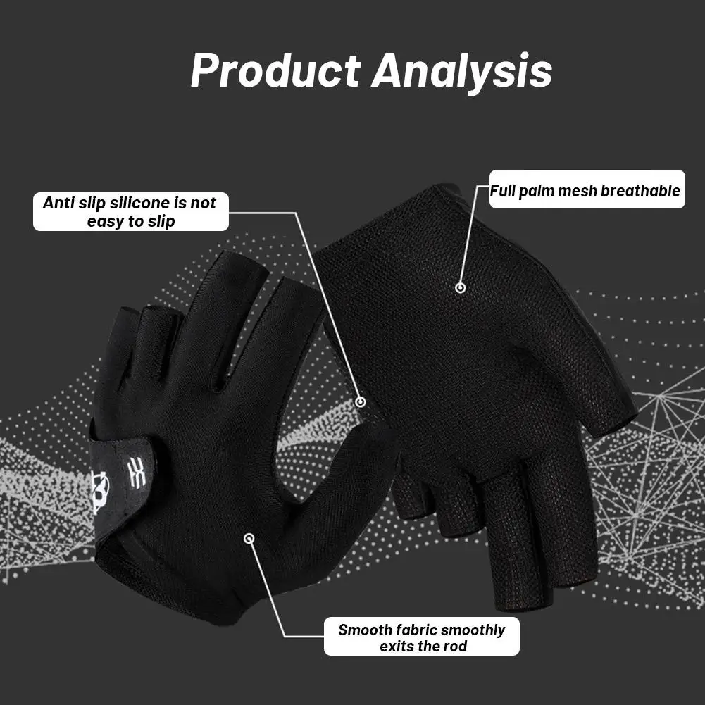 1Pc Billiards Glove Left Hand Snooker 5-Finger Glove Anti-slip Breathable Billiard Training Gloves For Men And Women