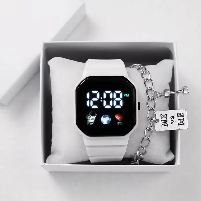 

Kids Watch Sport LED Digital Watches Spaceman Silicone Strap Waterproof Electronic Wristwatch for Children Boys Girls Gifts