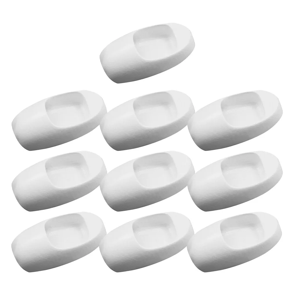 10pcs Mini Public Toilet 1:50 Scale Realistic Bathroom Fixture For Architectural Diorama Diy Dollhouse Decor Micro Landscape view 2