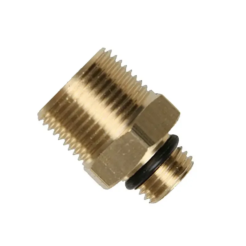 Conector de lavadora de repuesto M22/M14-G1/4 '', válvula limpiadora a presión, adaptador de salida de agua, lanza de espuma de latón útil