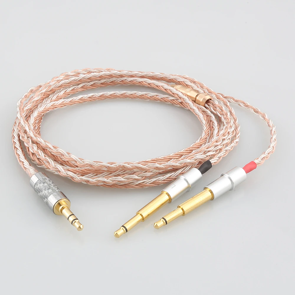 

HiFi 16 Core OCC Silver Plated Mixed Earphone Cable For Meze 99 Classics NEO NOIR Headset Headphone