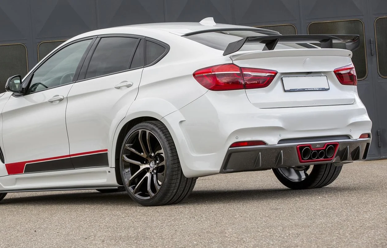 Cappe per auto kit carrozzeria paraurti per auto in vera fibra di carbonio di alta qualità per F16 X6