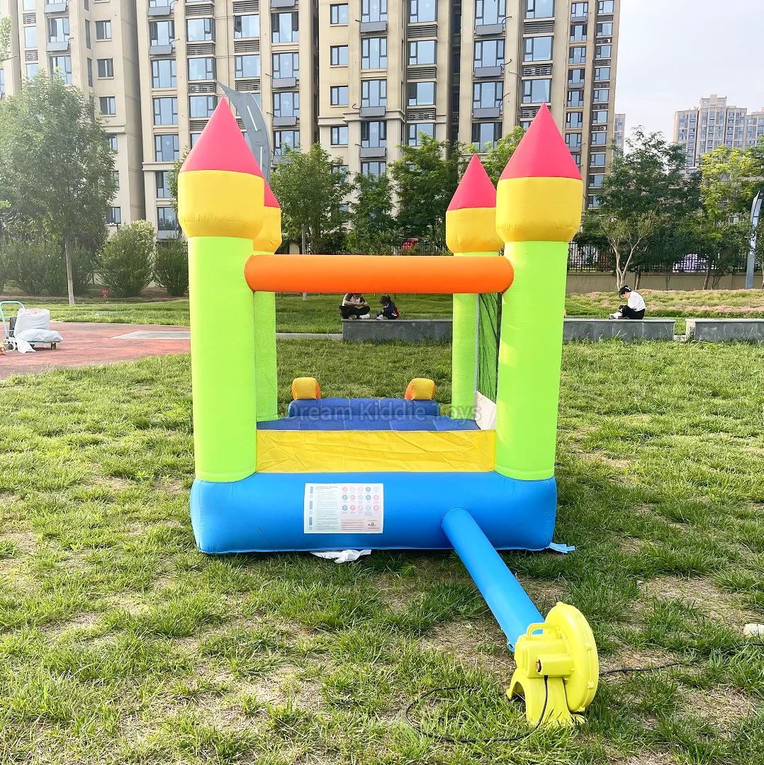 Hot Sale inflatable Bounce House With Slide Mini Jumping Castle For Kids Inflatable Bouncer For Party Rental