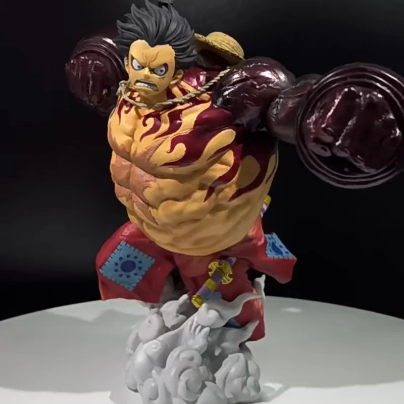 

HOT Genuine Bandai One Piece Gear Fourth Luffy BWFC SMSP 10th Anniversary Collectible Pvc Figure Statue For Anime Collectors