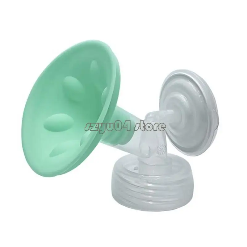 محول شفة مضخة الثدي السيليكون 4X7D 13-24 مم أداة ضبط محول الرضاعة الطبيعية #5