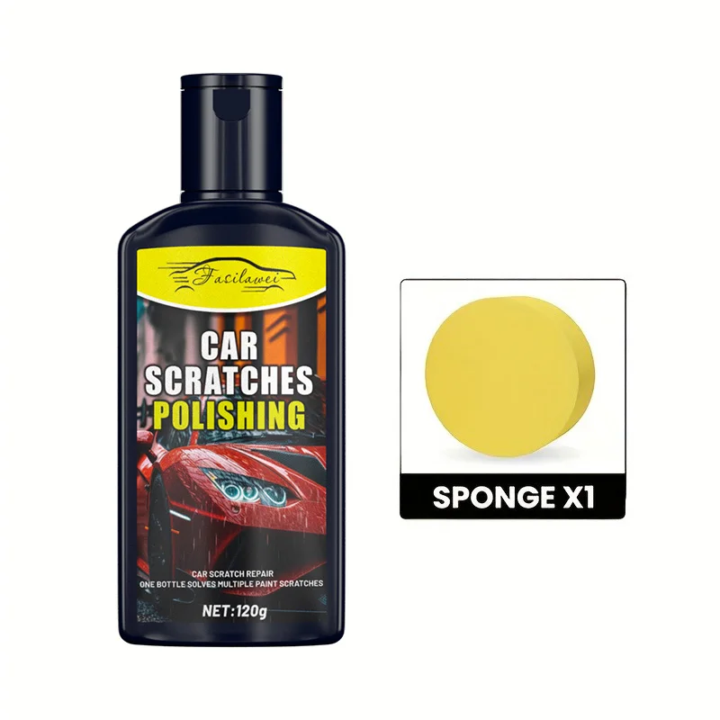 Car Scratch Repair Paste | Auto Polishing & Refurbishing Wax, Light Scratch Remover, Restores Paint Clarity, Suitable for Cars,