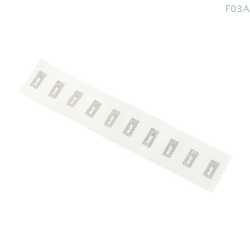 NFC 칩 RFID 라벨 태그 213, 위조 방지 전자 라벨, 습식 인레이, Ntag213 스티커, 11x21mm, 13.56MHz, 10 개