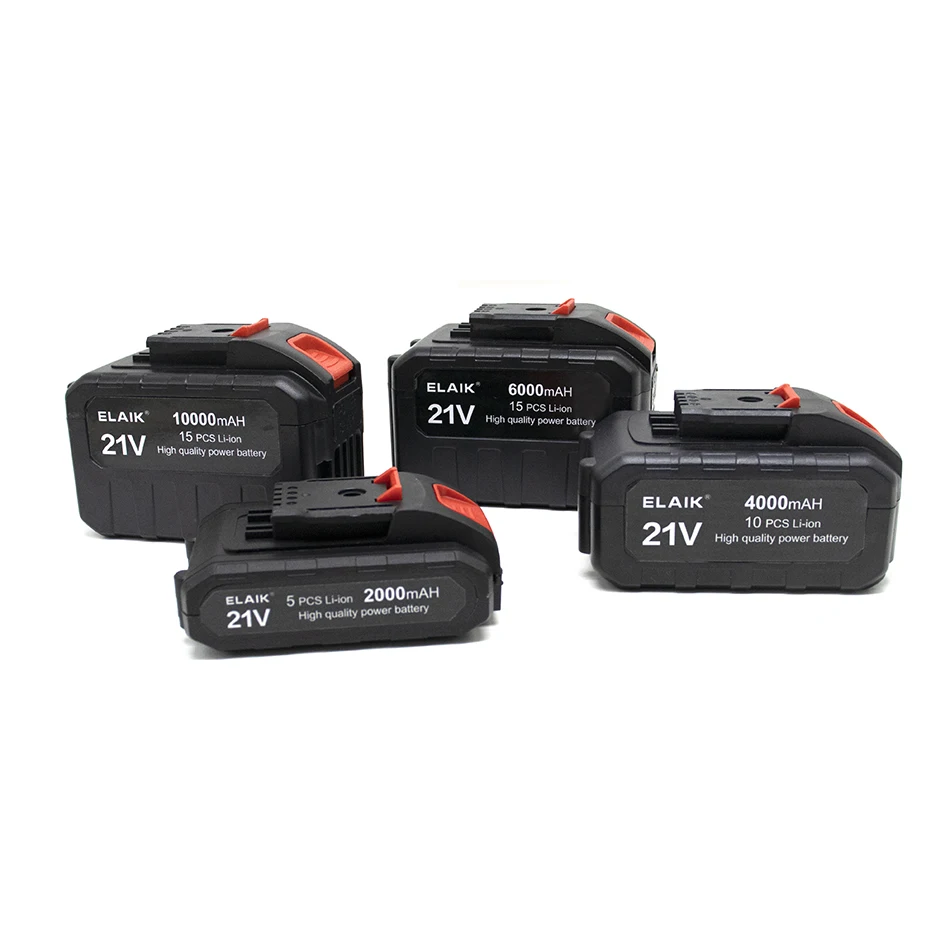 18V 21V 2AH 18650 rechargeable lithium battery, suitable for high pressure water gun, powerful car vacuum cleaner, garden saw, d