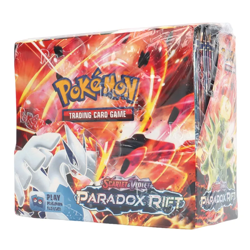 360Pcs English version Pokémon TCG: Scarlet Violet Paradox Rift Booster Box Pokemon Cards 36 Pack Box