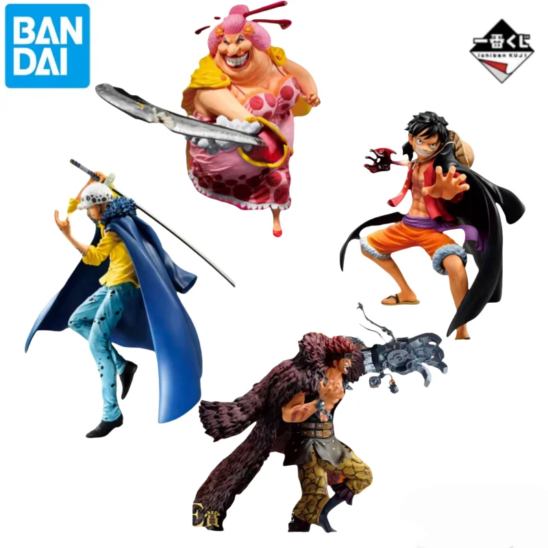 

В наличии 100% оригинал Bandai Ichiban Kuji Best of Omnibus Kaidou Charlotte Linlin Luffy Law Детские аниме-фигурки Игрушки Подарок для детей