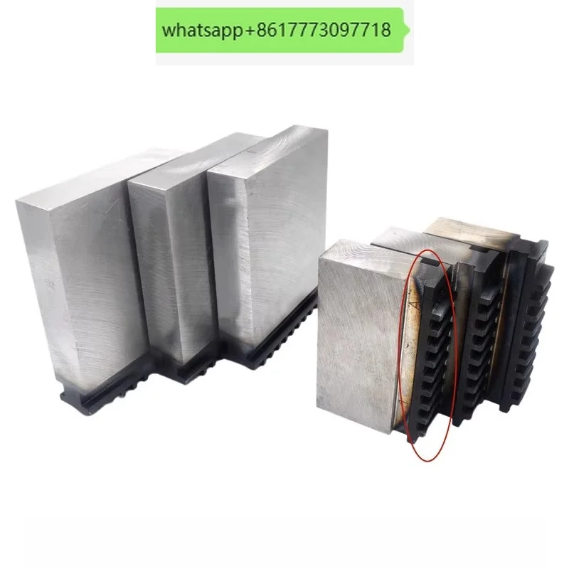 High quality chuck soft jaw 250 rectangular jaw 160 200 250 320