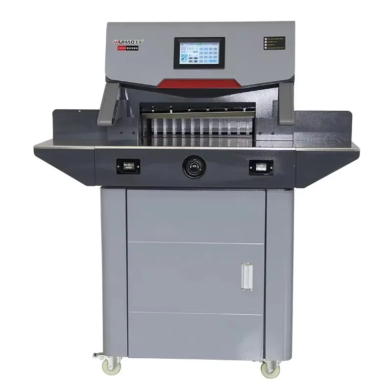 【Best-selling】Wuhao 4608K Electric Programmable Paper Cutting Machine Trimmer