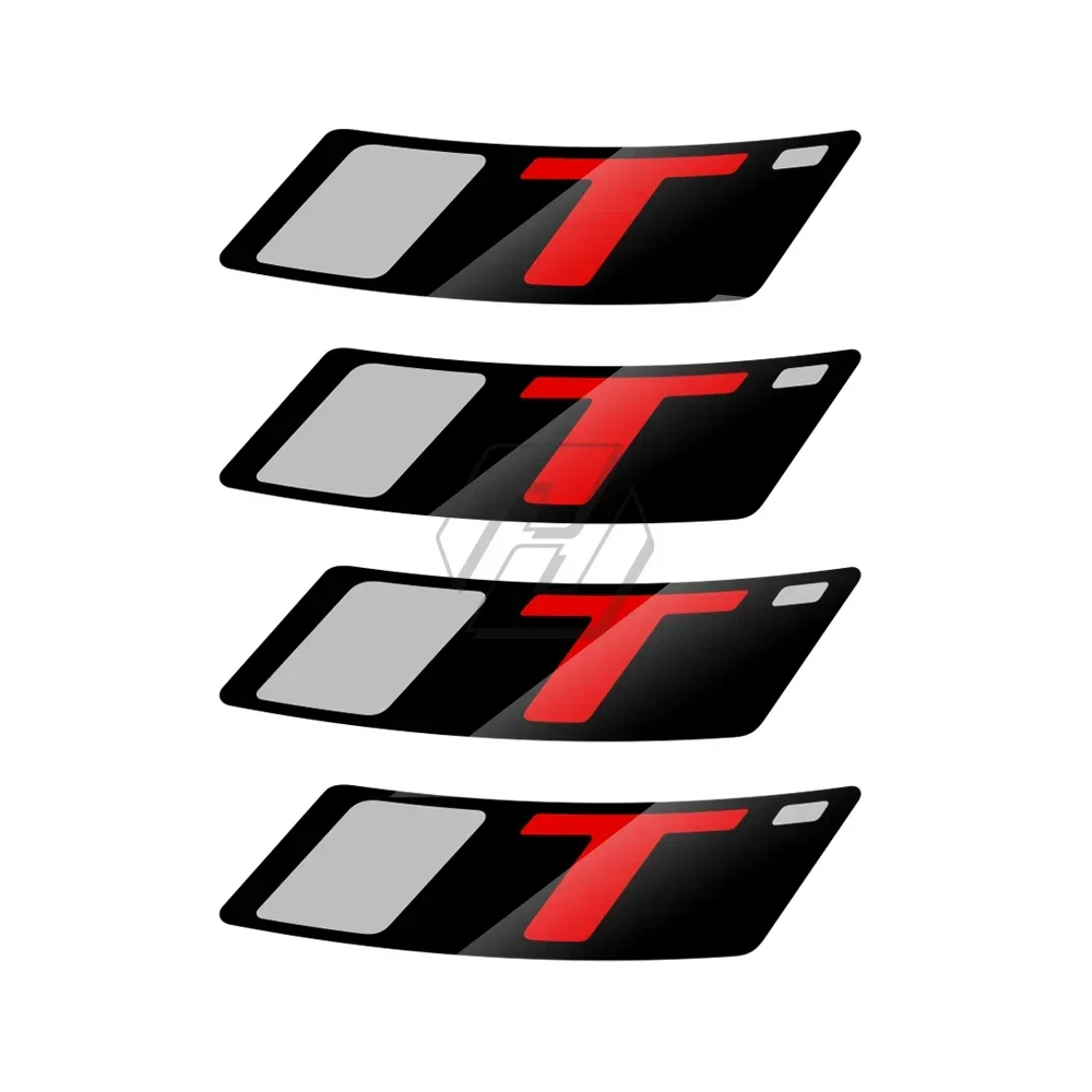 

For Vespa 12 inch GTS 300 300ie super sport motorcycle wheel sticker reflective protective sticker decoration