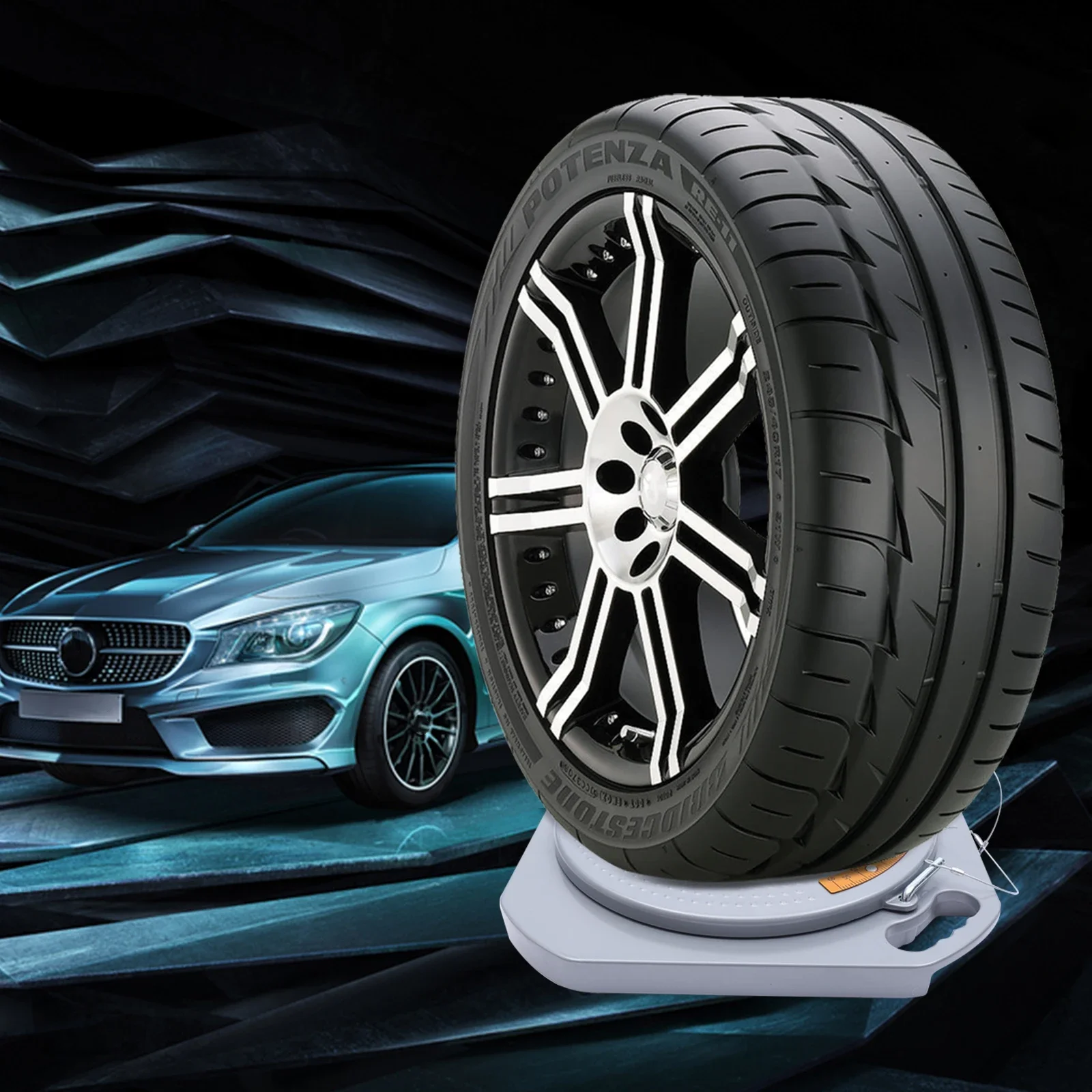 

Пара угловых дисков 2-тонная грузоподъемность Система выравнивания колес Поворотные пластины для четырехколесного инструмента выравнивания