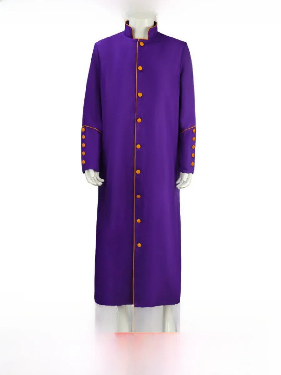 

Костюм для выступления на Хэллоуин, длинный средневековый церковный костюм священника, разноцветный, несколько размеров, женский сценический наряд