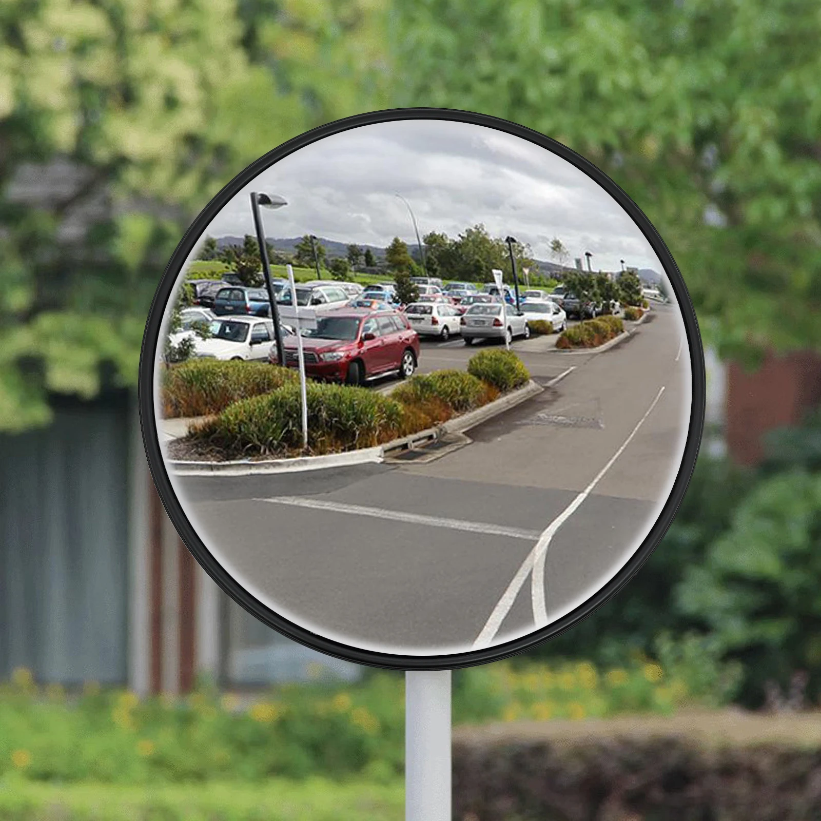 Convex Mirror - 18" Security Mirror for Business Garage Warehouse Office 18Inch Safety Backup Mirror Indoor with Clear View