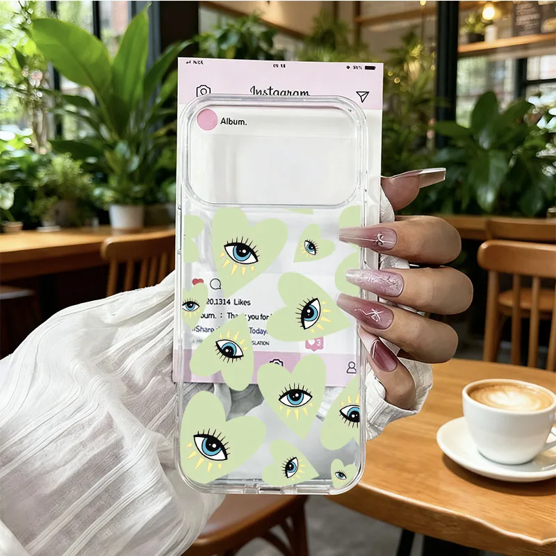 For IPhone 17 Turkish Lucky Eye Blue Evil Eye Phone Case for IPhone 17Pro 17 Pro Max 17Air 17ProMax Acrylic Hard PC Back Cover - náhled 6