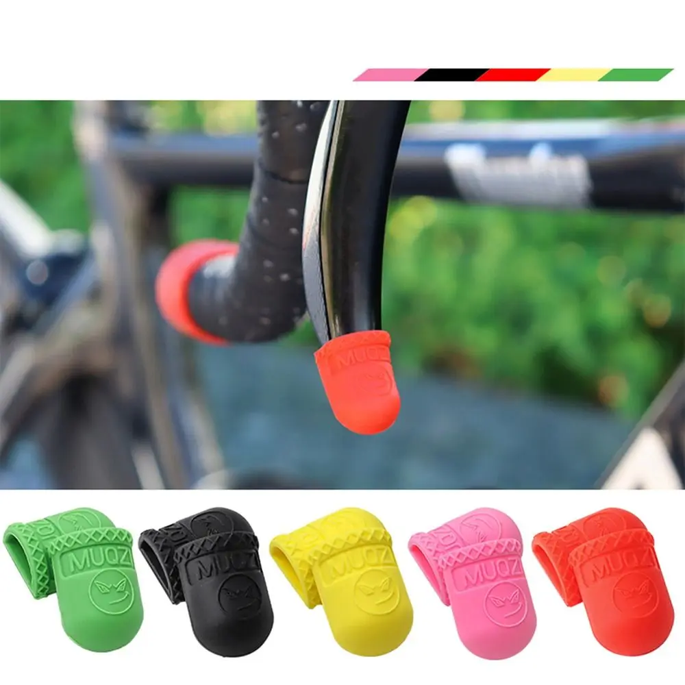 Bike Brake Shifter Lever Cover Silicone Anti-scratch Brake Handle Lever Sleeve Protector Cycling Bike Accessories