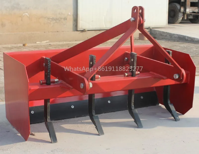 Farm machinery tractor mounted land leveller