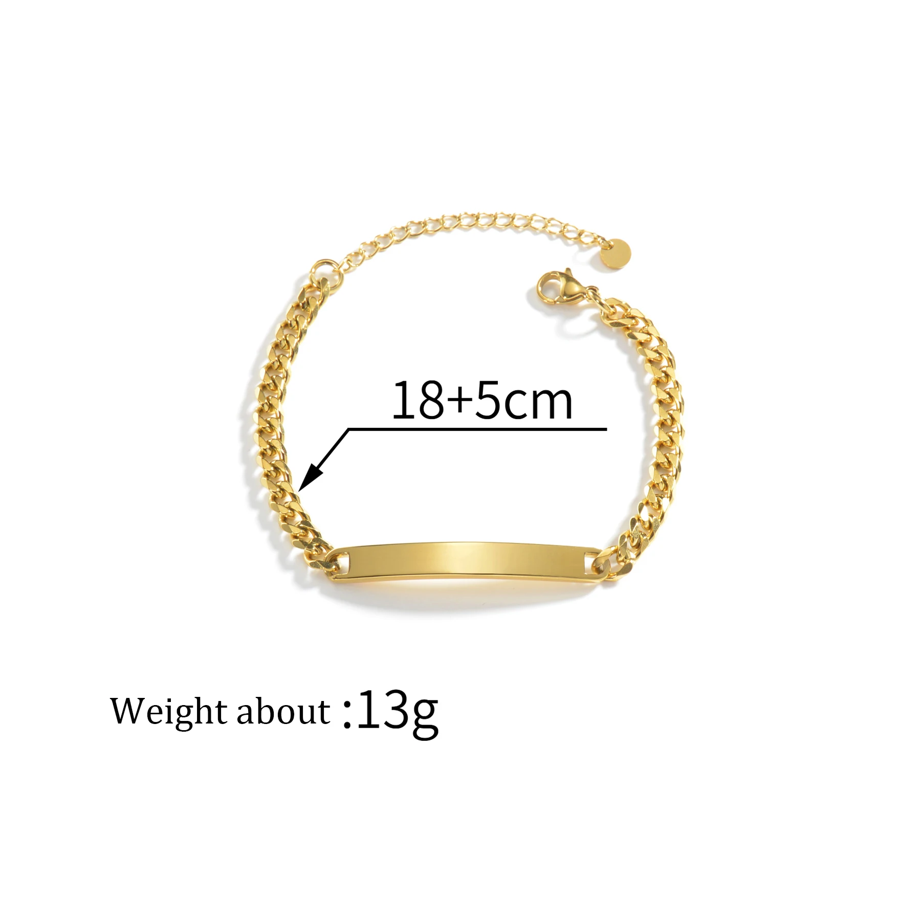 Set Perhiasan Punk Gelang Kalung Nama Kustom untuk Pria Wanita Pasangan Baja Tahan Karat Set Pribadi Hadiah Rantai Kuba 4Mm